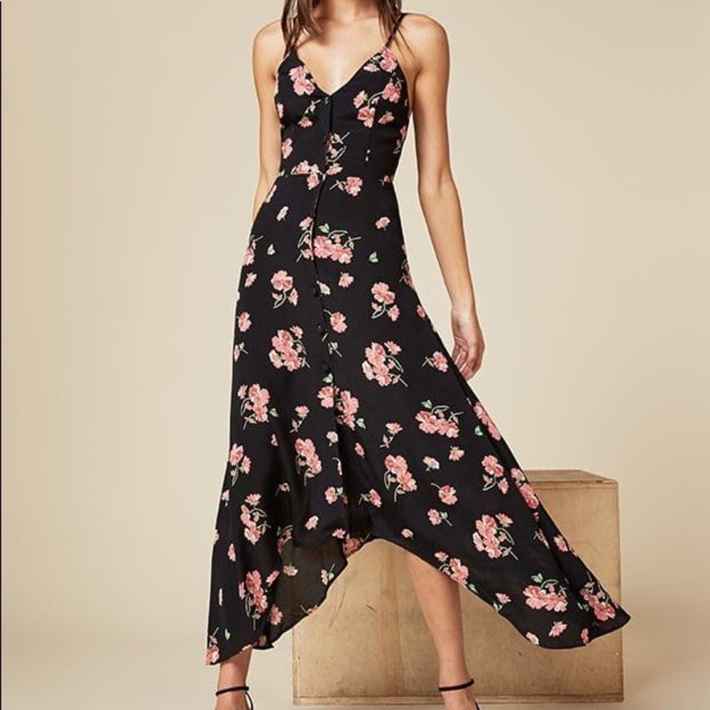 Reformation Floral Savannah Maxi Dress
